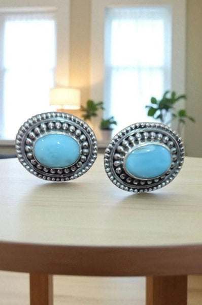 Larimar Jewellery (Sterling Silver)