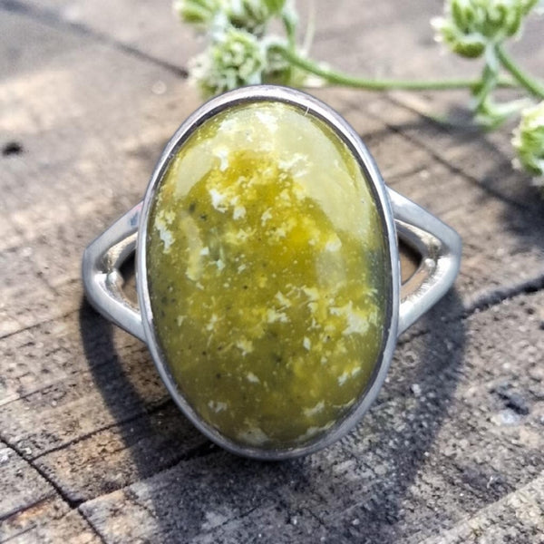 Stitchtite/Serpentine Sterling Silver Jewellery