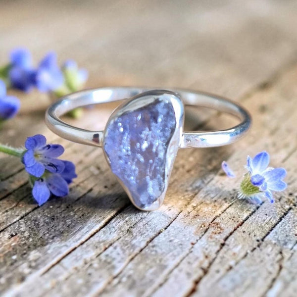 Sterling Silver Crystal Rings