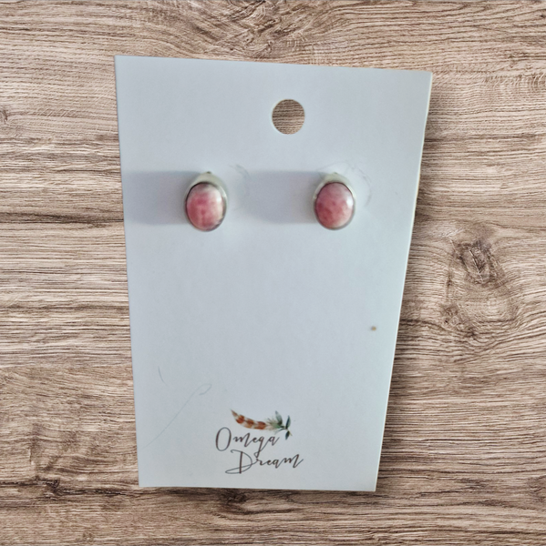 Rhodochrosite Sterling Silver Jewellery