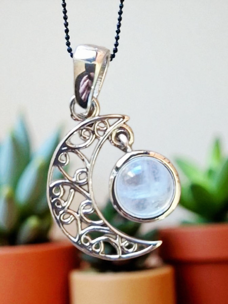 Moonstone Jewellery (Sterling Silver)