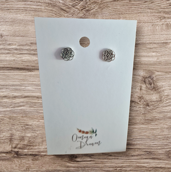 Sterling Silver/RG/YG Earrings