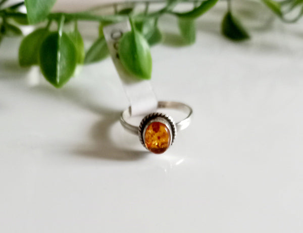 Amber Sterling Silver Jewellery