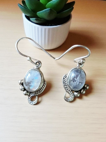 Moonstone Jewellery (Sterling Silver)
