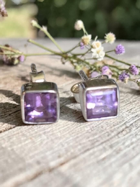 Amethyst Jewellery (Sterling Silver)