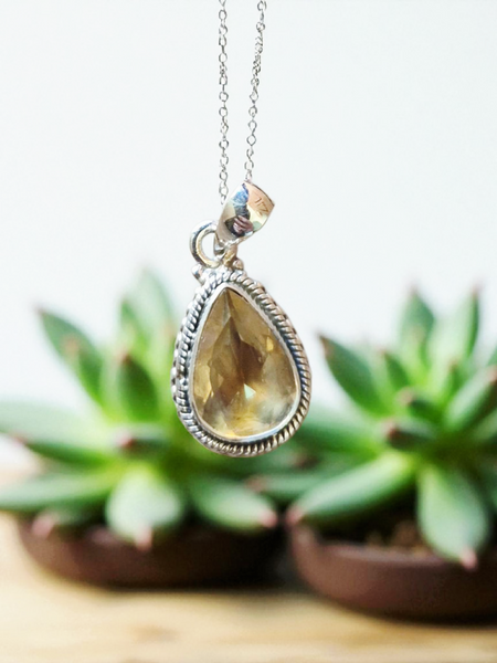 Citrine Sterling Silver Jewellery