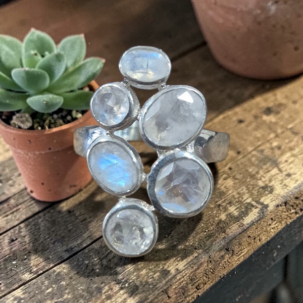 Moonstone Jewellery (Sterling Silver)