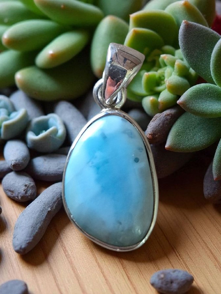 Larimar Jewellery (Sterling Silver)