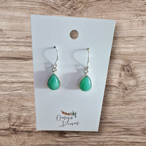 Chrysoprase Sterling Silver Jewellery