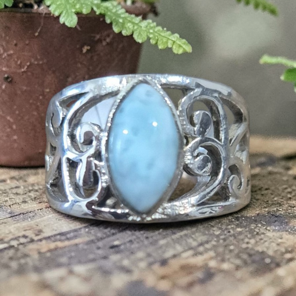 Larimar Jewellery (Sterling Silver)