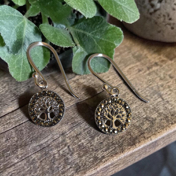 Sterling Silver/RG/YG Earrings