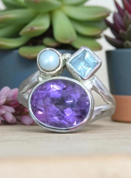 Amethyst Jewellery (Sterling Silver)