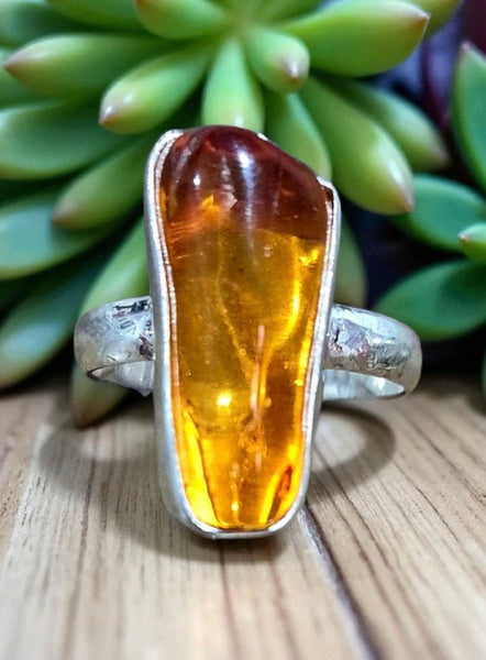 Amber Sterling Silver Jewellery