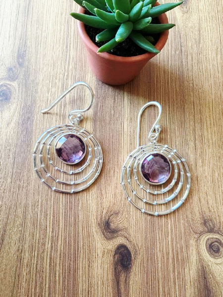 Amethyst Jewellery (Sterling Silver)