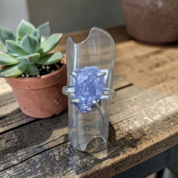 Sterling Silver Crystal Rings