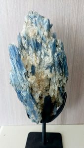 Blue Kyanite On Stand