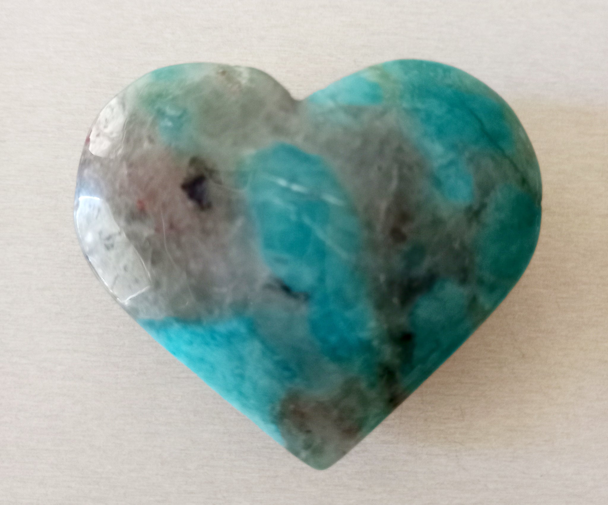 Amazonite Hearts